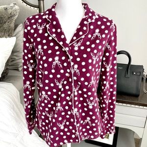 BP sleep Shirt with Deer in bow ties & glasses